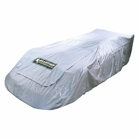 POWERHOUSE Asphalt Template Body Car Cover - Silver PO3624710